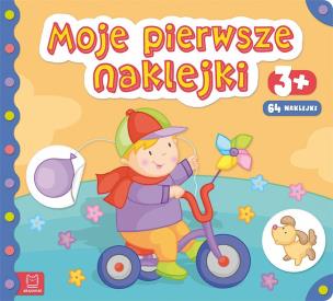 Okładka książki Moje pierwsze naklejki 3+