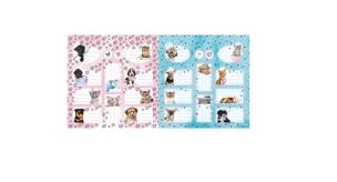 Opakowanie Naklejki na zeszyty The Sweet Pets Kids