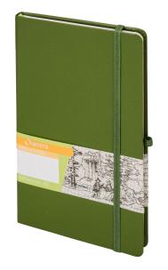 Opakowanie Notes A5 Kropki Romantyzm Khaki ANTRA
