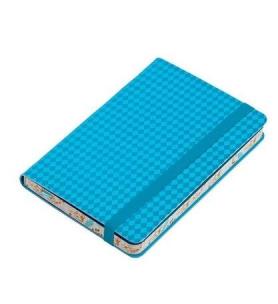 Opakowanie Notes Soul A6 kratka turkusowy