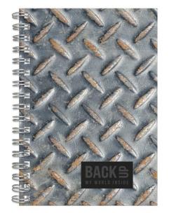 Opakowanie Notes spiralny A6 BackUp 2 DERFORM