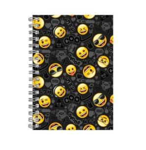 Opakowanie Notes spiralny A6 Emoji DERFORM