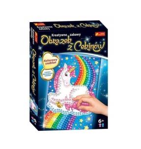 Okładka książki Obrazek z Cekinów. Jednorożec