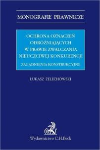 Okładka książki Ochrona oznaczeń odróżniających w prawie...