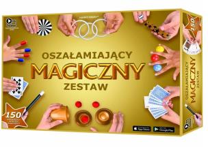 Oszałamiająca magia złota 150 sztuczek Cartamu. Wydawca: Cartamundi. Multiszop.pl Opakowanie Oszałamiająca magia złota 150 sztuczek Cartamu