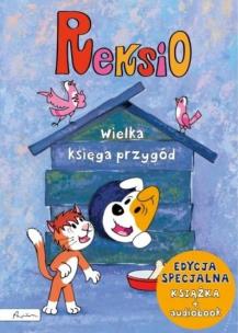 Okładka książki Pakiet: Reksio. Wielka księga przygód + audiobook