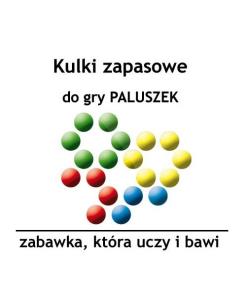 Opakowanie Paluszek- kulki zapasowe do gry