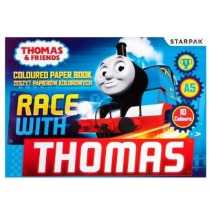 Opakowanie Papier kolorowy A5/10k Tomek i Przyjaciele 352941