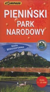 Okładka książki Pieniński Park Narodowy  Mapa wodoodporna 1:25000