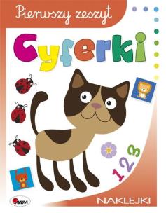 Okładka książki Pierwszy zeszyt Cyferki