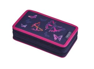 Opakowanie Piórnik 23 części podwójny Rainbow butterfly