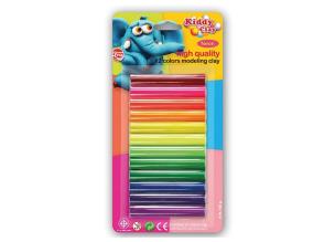 Opakowanie Plastelina 12 kolorów neon ST-165-12 NARA