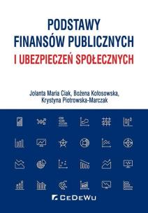 Okładka książki Podstawy finansów publicznych i ubezpieczeń społ.