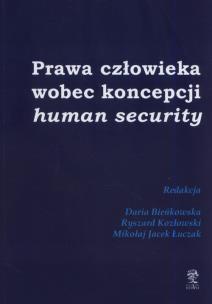 Okładka książki Prawa człowieka wobec koncepcji human security