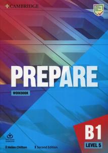 Okładka książki Prepare Level 5 Workbook with Audio Download B1