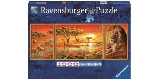 Opakowanie Puzzle 1000 Piękno Afryki tryptyk