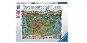 Opakowanie Puzzle 1000 USA - Parki narodowe
