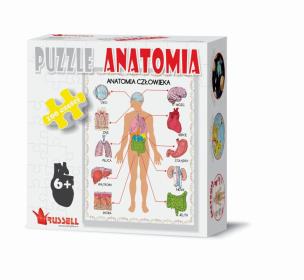 Opakowanie Puzzle 100 - Anatomia RUSSEL
