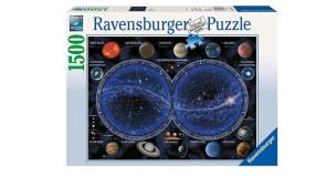 Opakowanie Puzzle 1500 Niebiańska mapa