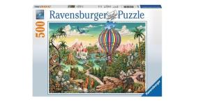 Opakowanie Puzzle 500 Podróż balonem