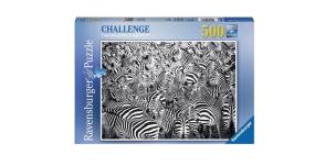 Opakowanie Puzzle 500 Wyzwanie zebry