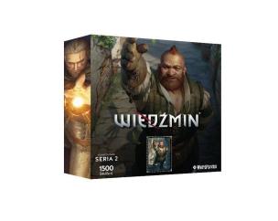 Opakowanie Puzzle Bohaterowie Wiedźmina - Zoltan 1500 seria 2