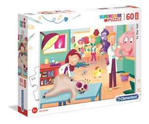 Opakowanie Puzzle Supercolor Maxi 60 To the Vet