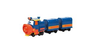 Opakowanie Robot Trains Pojazd z wagonem Victor Deluxe Set