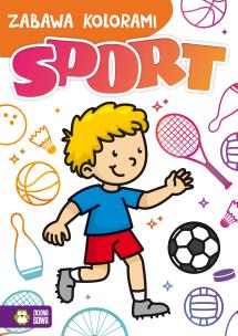 Okładka książki SPORT ZABAWA KOLORAMI