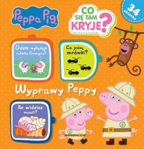 Okładka książki Świnka Peppa Co tam się kryje? Wyprawy Peppy