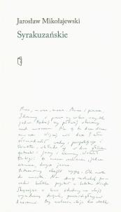 Okładka książki Syrakuzanskie