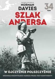 Okładka książki Szlak Andersa T.34 W Ojczyźnie Polszczyźnie