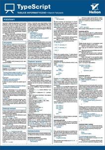 Okładka książki Tablice informatyczne. TypeScript