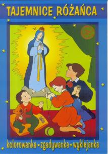 Opakowanie Tajemnice różańca - kolorowanka, zgadywanka...