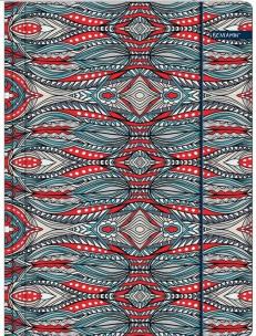 Opakowanie Teczka z gumką A4 Basic etniczny