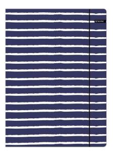 Opakowanie TECZKA Z GUMKĄ A4 BASIC PASKI