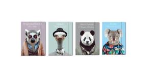 Opakowanie TECZKA Z GUMKA A4 ZOO PORTRAITS