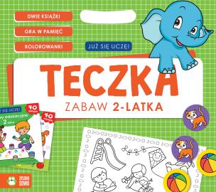 Okładka książki TECZKA ZABAW 2-LATKA JUŻ SIĘ UCZĘ