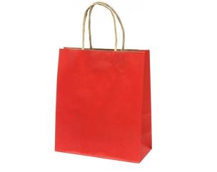 Opakowanie Torba prezentowa średnia Eko czerwona