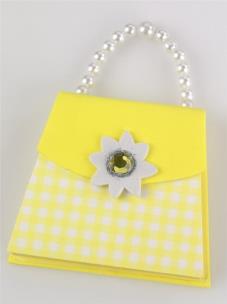 Opakowanie Torebka - notatnik - żółta