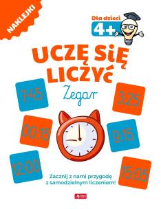 Okładka książki UCZĘ SIĘ LICZYĆ ZEGAR