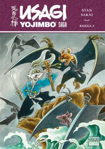 Okładka książki Usagi Yojimbo Saga. Księga 3