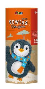 Uszyj brelok do kluczy Pingwin. Wydawca: Russell. Multiszop.pl Opakowanie Uszyj brelok do kluczy Pingwin