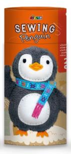 Uszyj lalkę pingwin. Wydawca: Russell. Multiszop.pl Opakowanie Uszyj lalkę pingwin