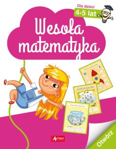 Okładka książki WESOŁA MATEMATYKA DLA DZIECI 4–5 LAT