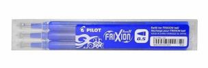 Opakowanie Wkład Friction Clicker 0,5 niebieski 3 szt PILOT