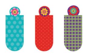 Opakowanie Zakładki magnetyczne - Kwiaty CASS FILM