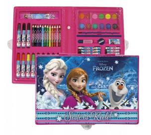 Opakowanie Zestaw artystyczny 71 el. Kraina Lodu 25 DERFORM