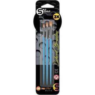 Opakowanie Zestaw pędzle tempera