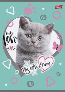 Opakowanie Zeszyt A5 My Little Friend 32 kartki w kratkę 15 sztuk